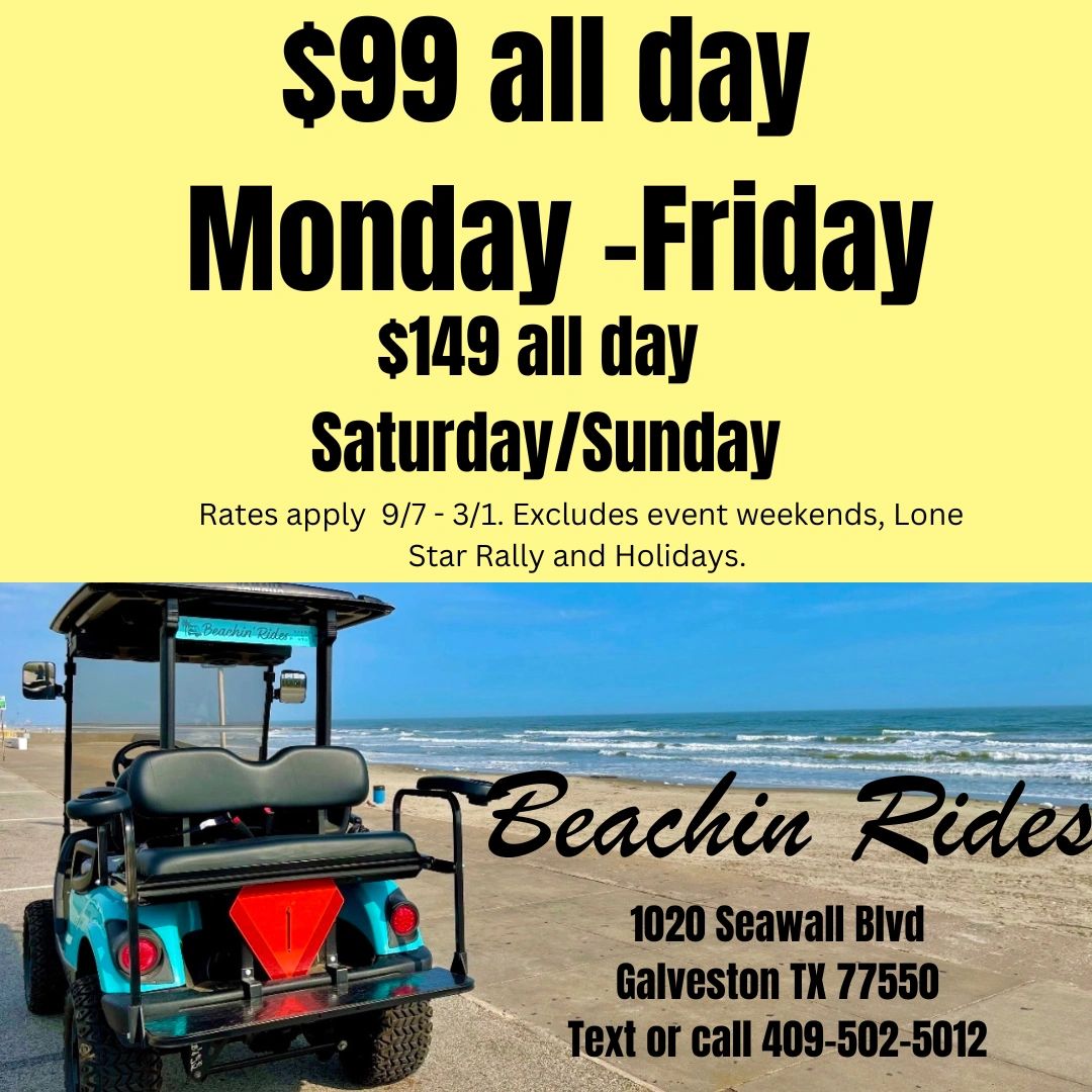 Golf Cart Rental Galveston